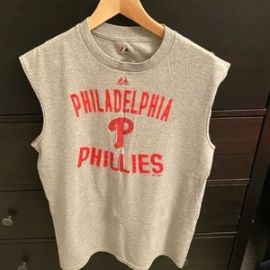 Majestic Philadelphia Phillies Tank Top